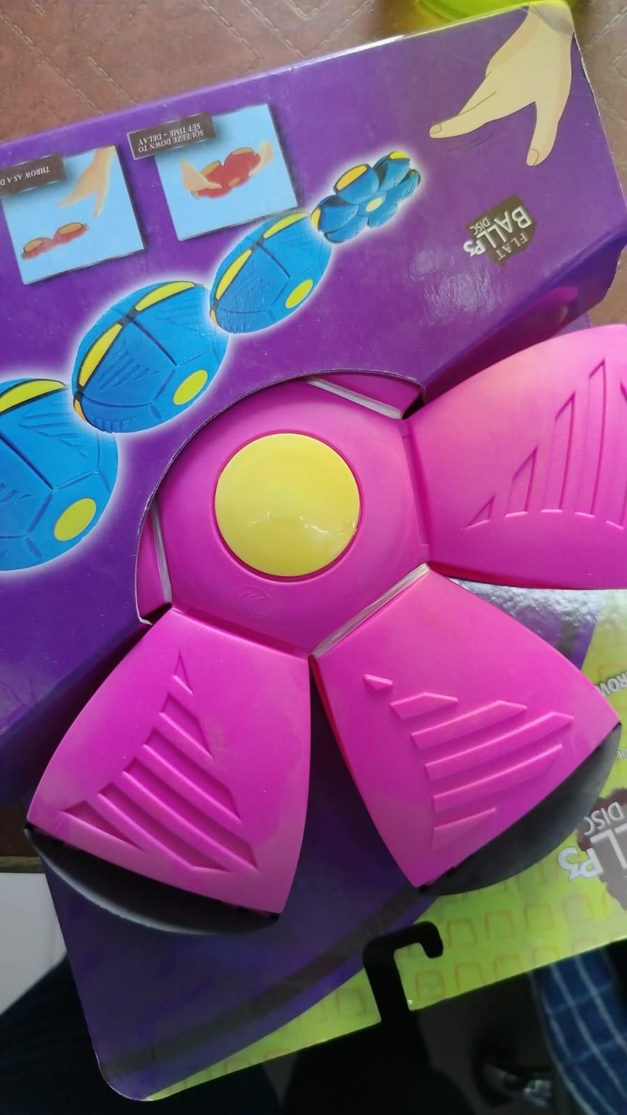 UFO Magic Football: The Ultimate Glow Ball for Playful Pets!