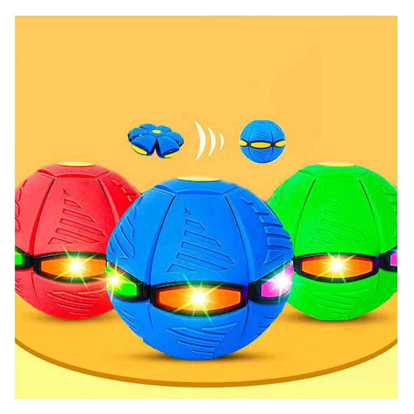 UFO Magic Football: The Ultimate Glow Ball for Playful Pets!