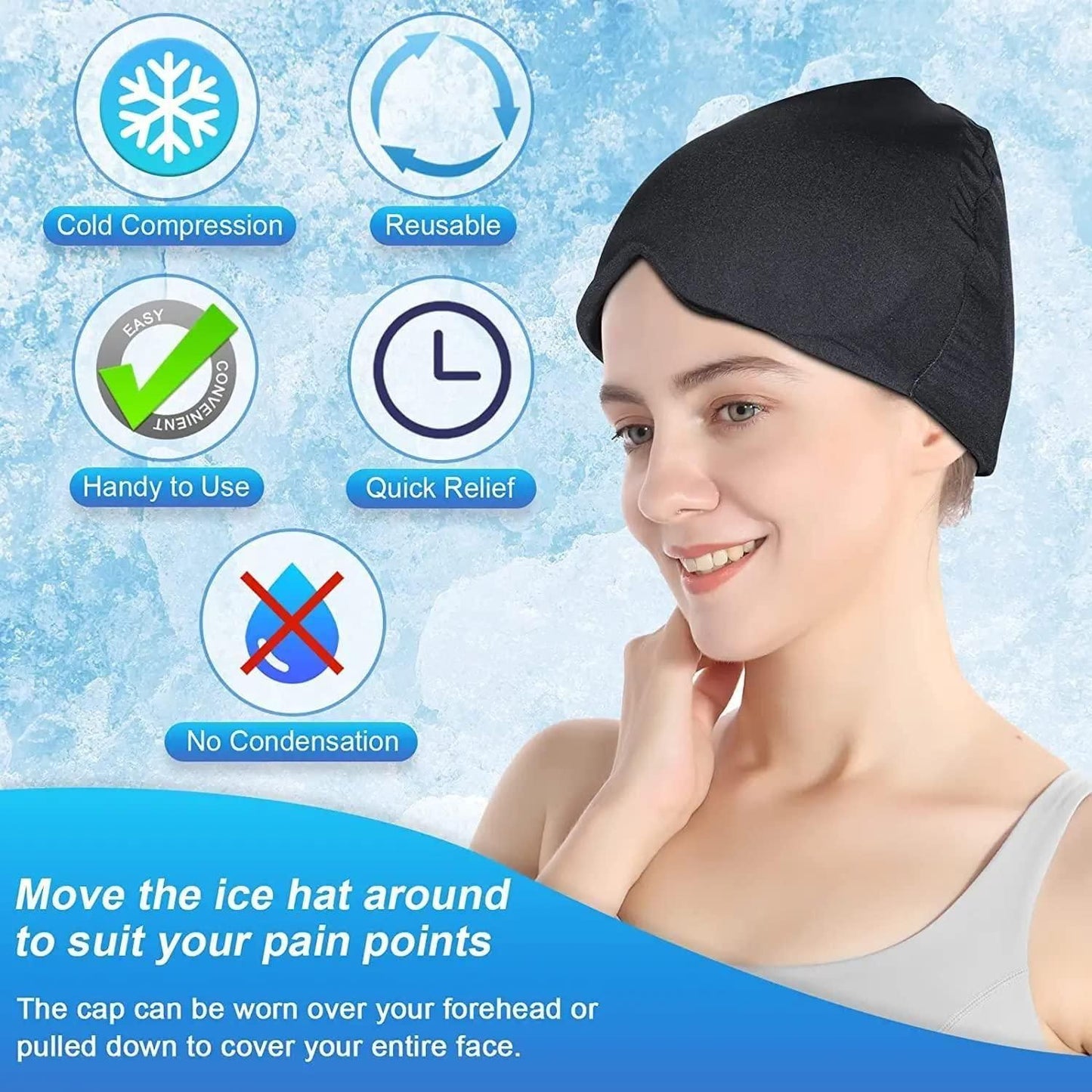 Unlock Soothing Relief with the Magic Secret Migraine & Headache Cap